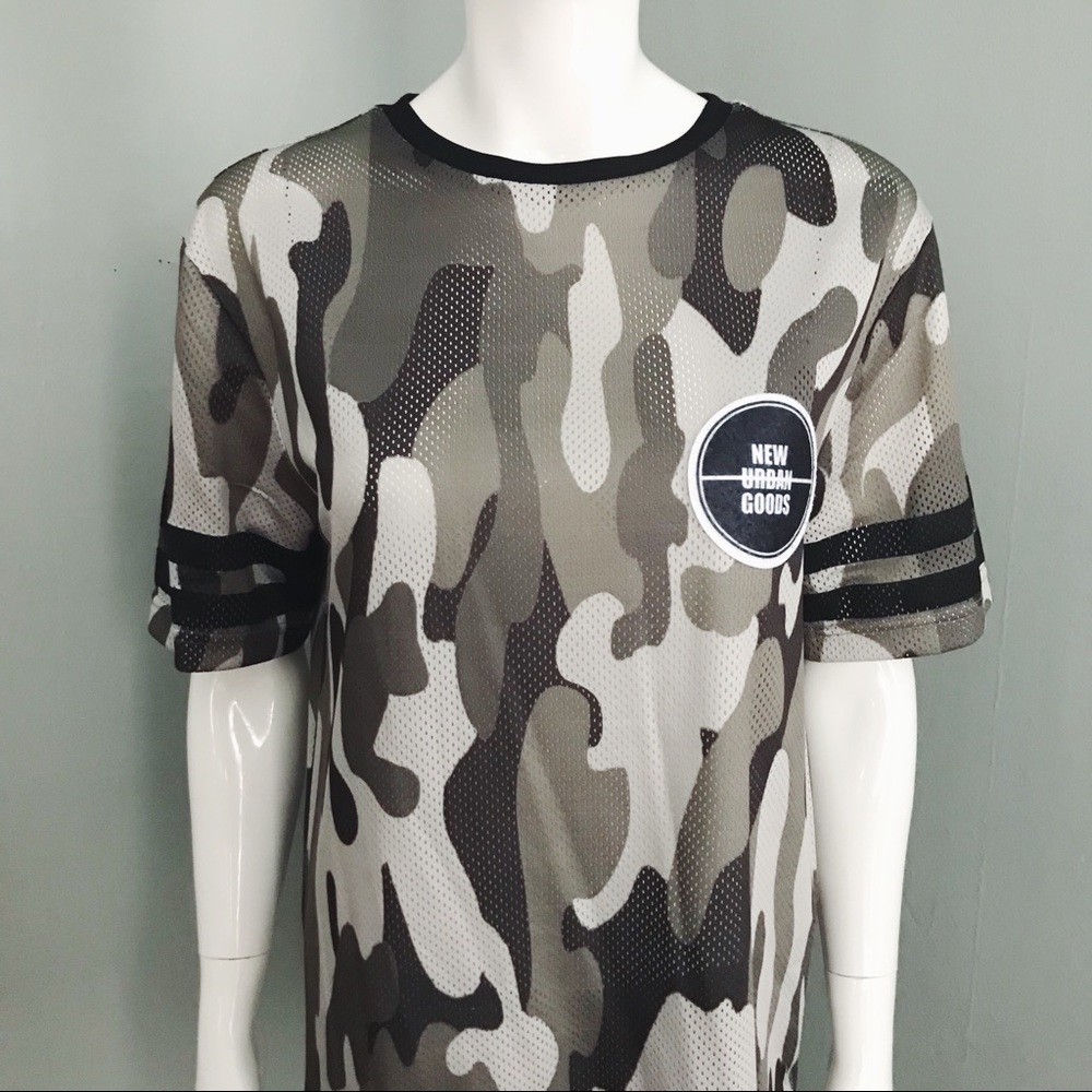 H&M Camo T-Shirt Dress - Picture 3 of 6